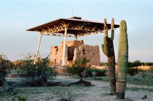 Casa Grande Ruins National Monument Big House in one of Arizona's beautiful national parks