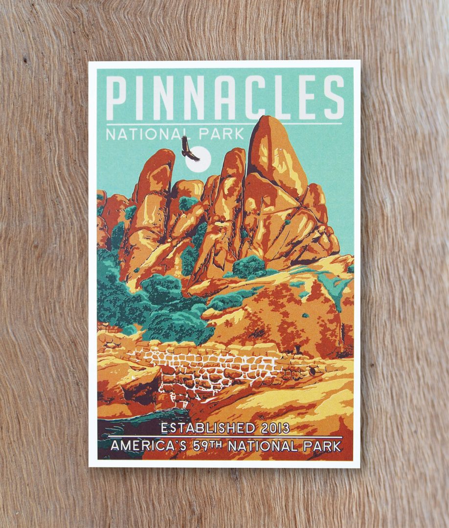 Pinnacles National Park poster