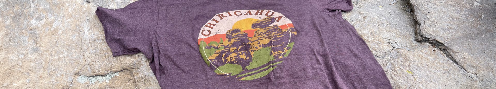 Chiricahua shirt on rock